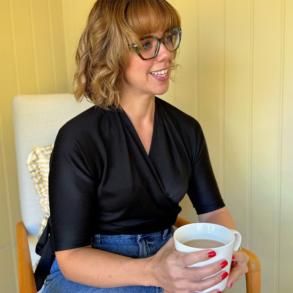 A portrait of Emma, course leader and therapist